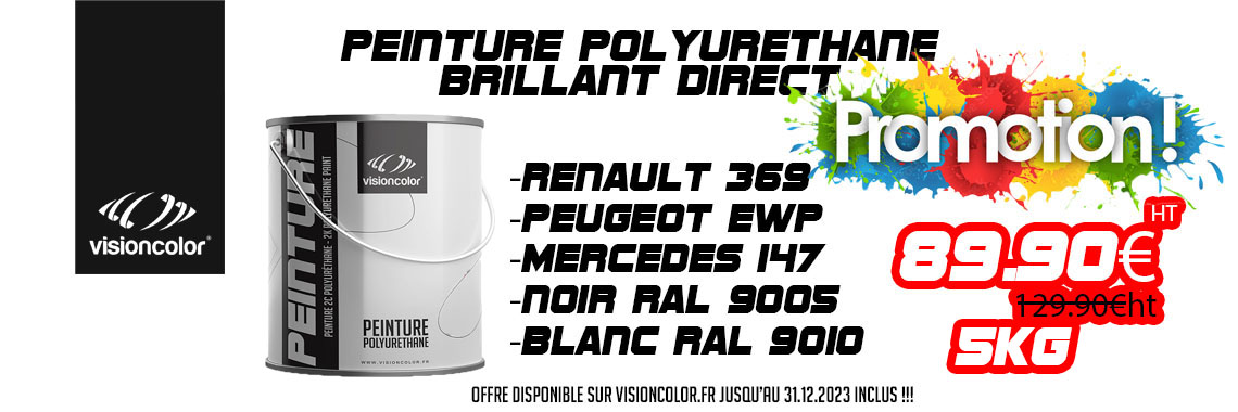Vernis carrosserie anti-rayures HS 3 litres VISION COLOR